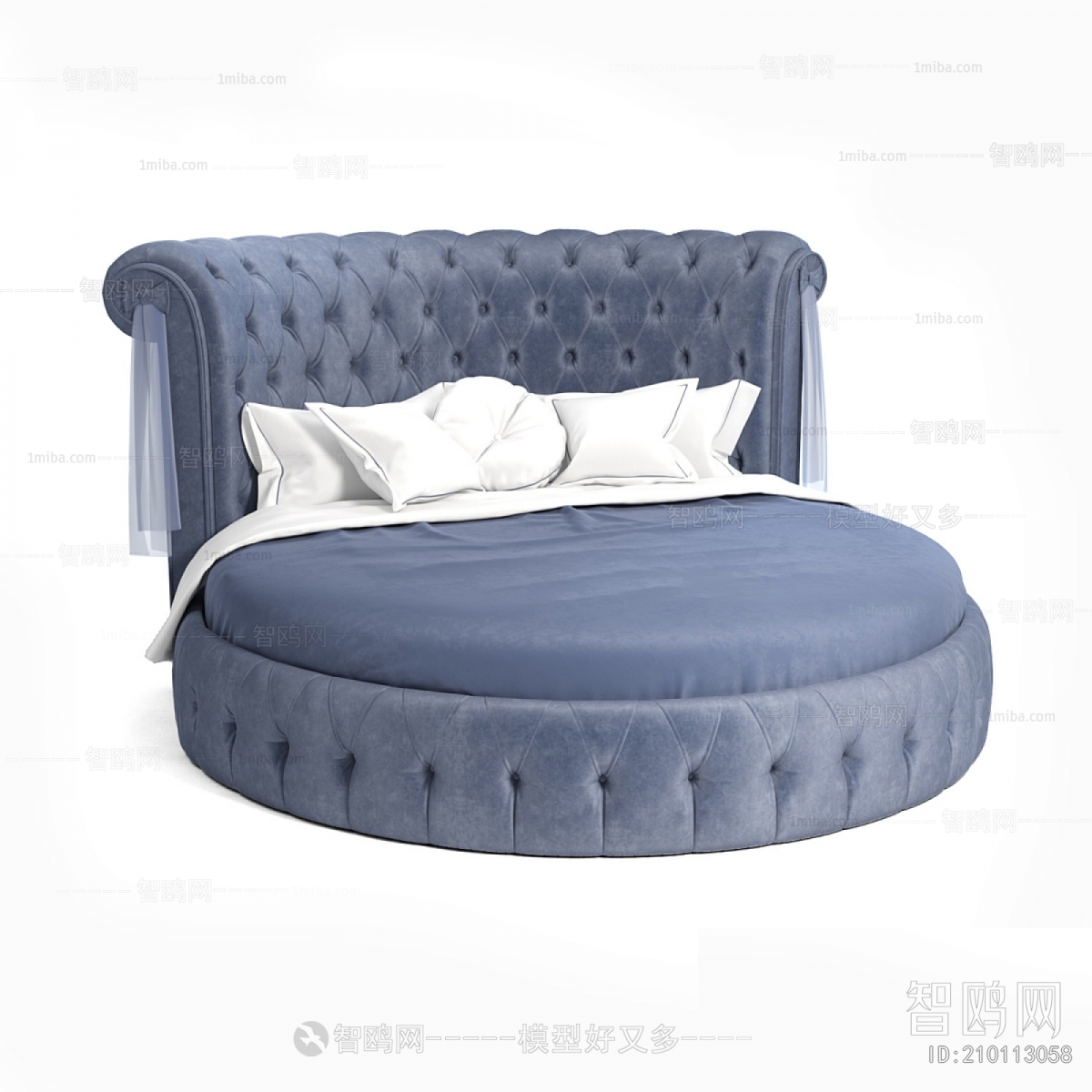 Modern Round Bed