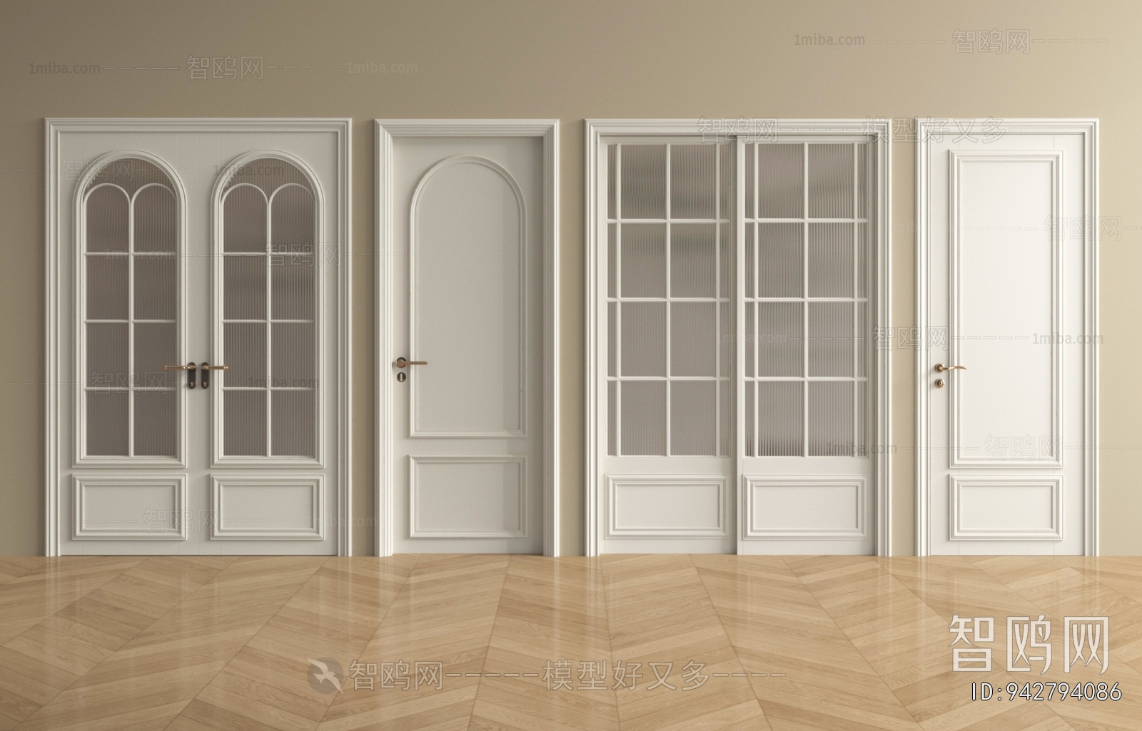 French Style Single Door