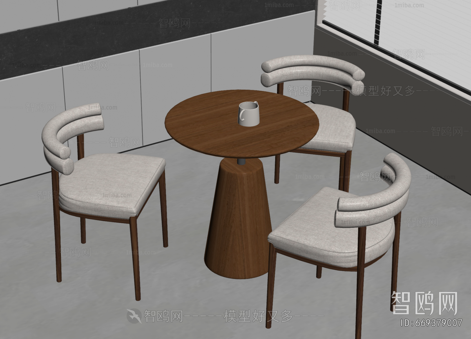 Modern Leisure Table And Chair