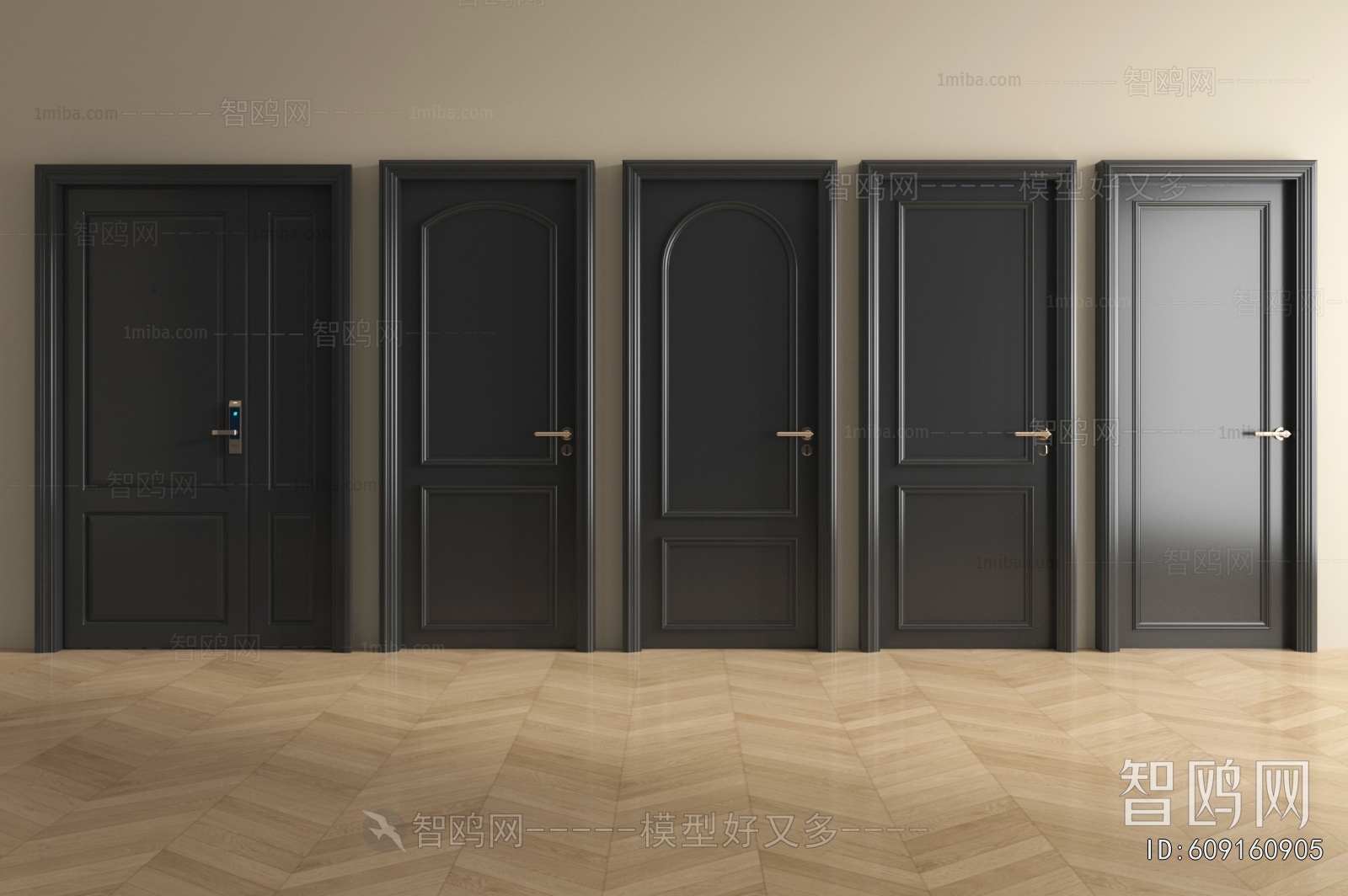 French Style Single Door