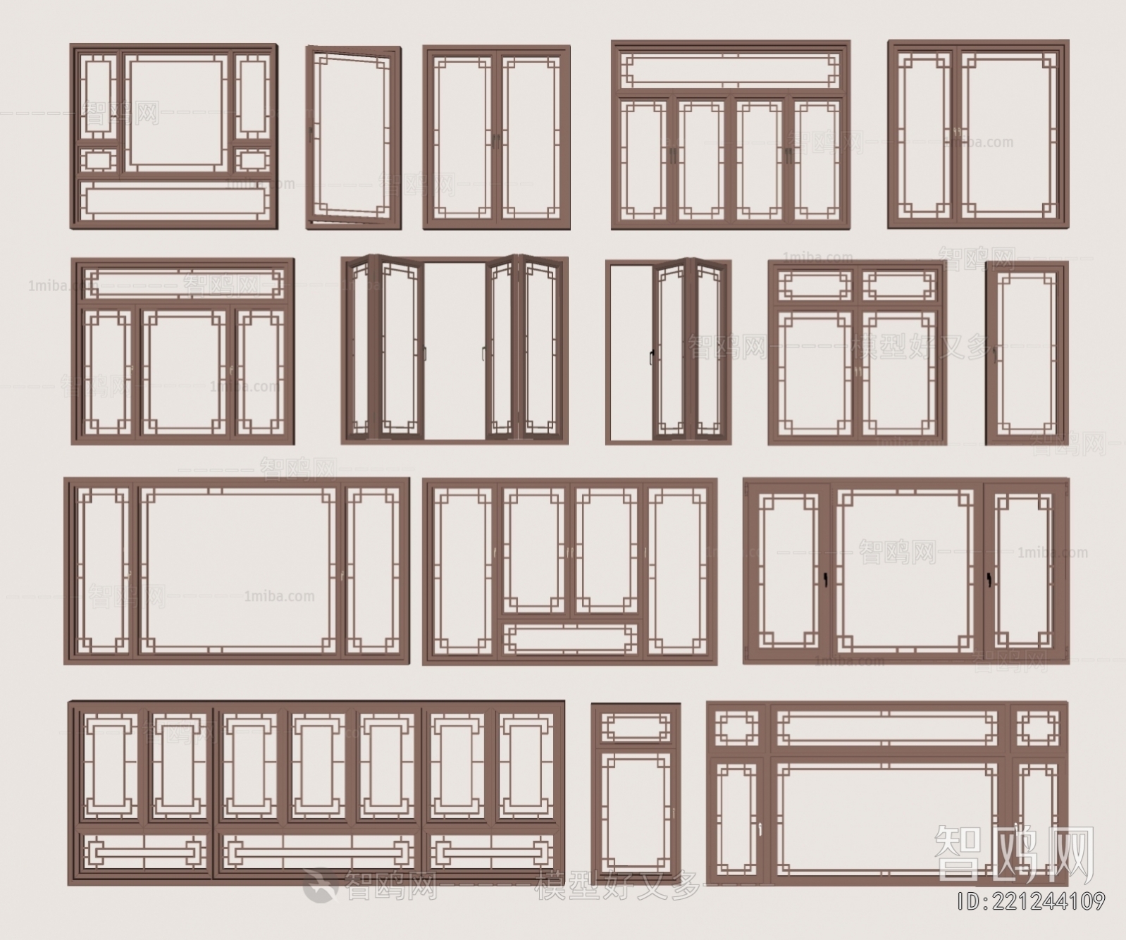 New Chinese Style Window