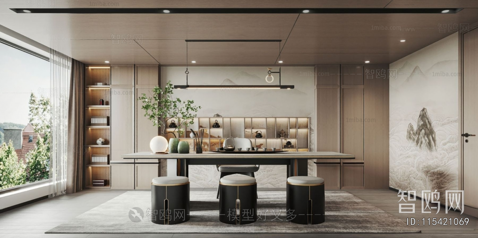 New Chinese Style Tea House