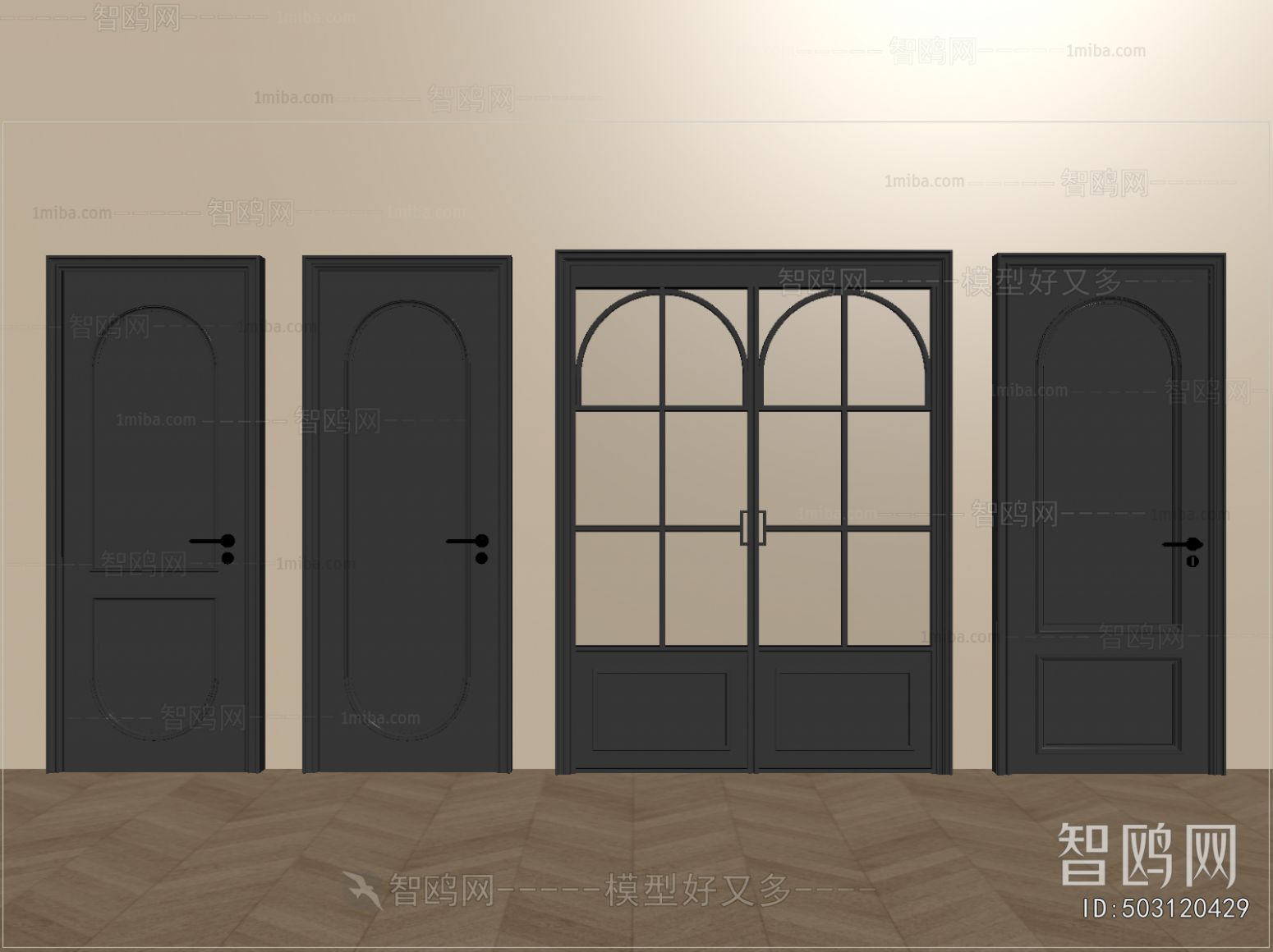 French Style Single Door