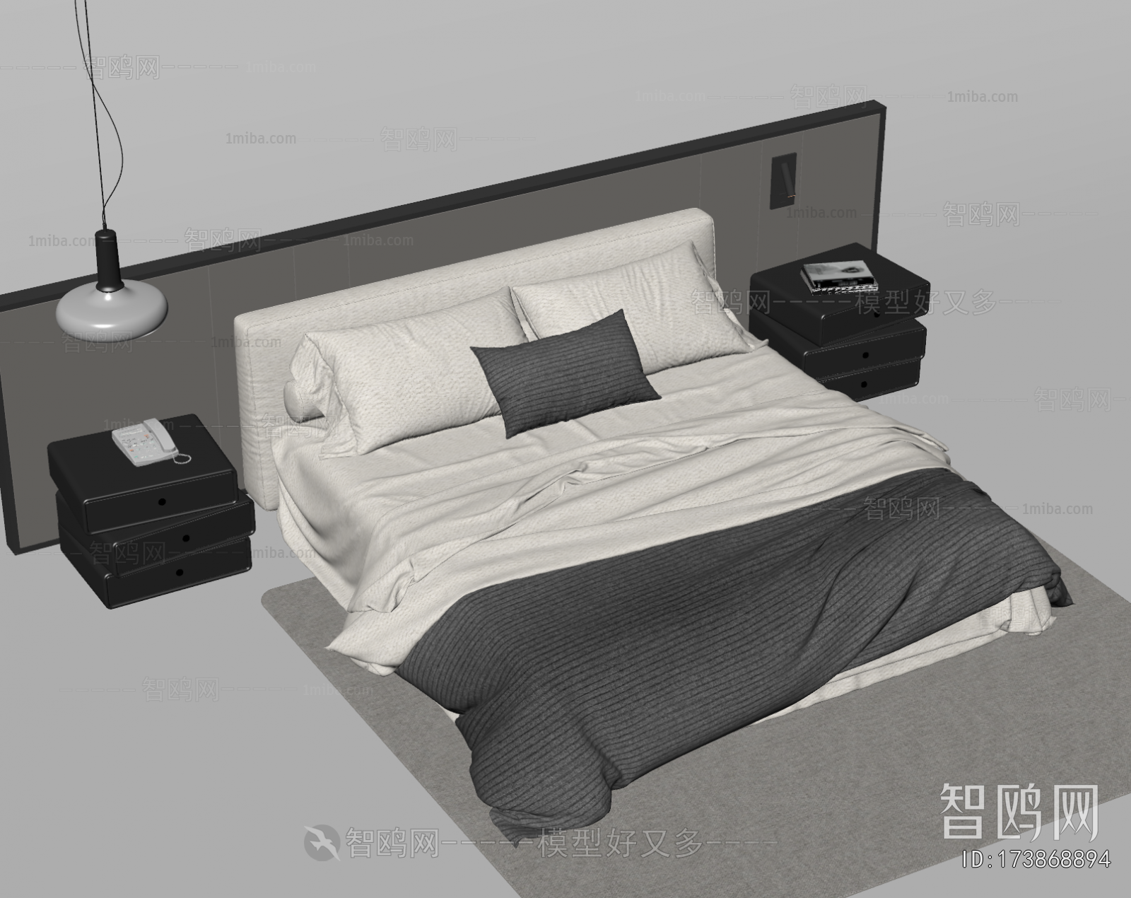 Modern Double Bed