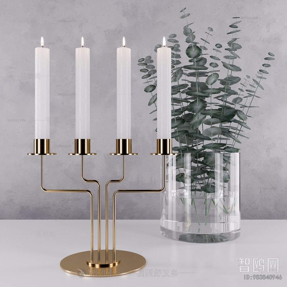 Modern Candles/Candlesticks
