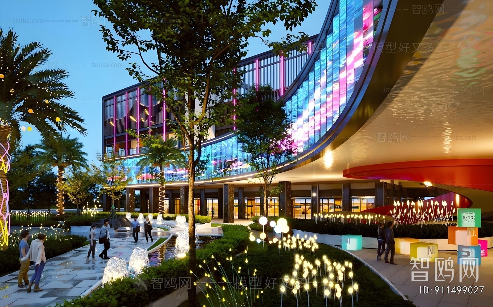 Modern Commercial Street