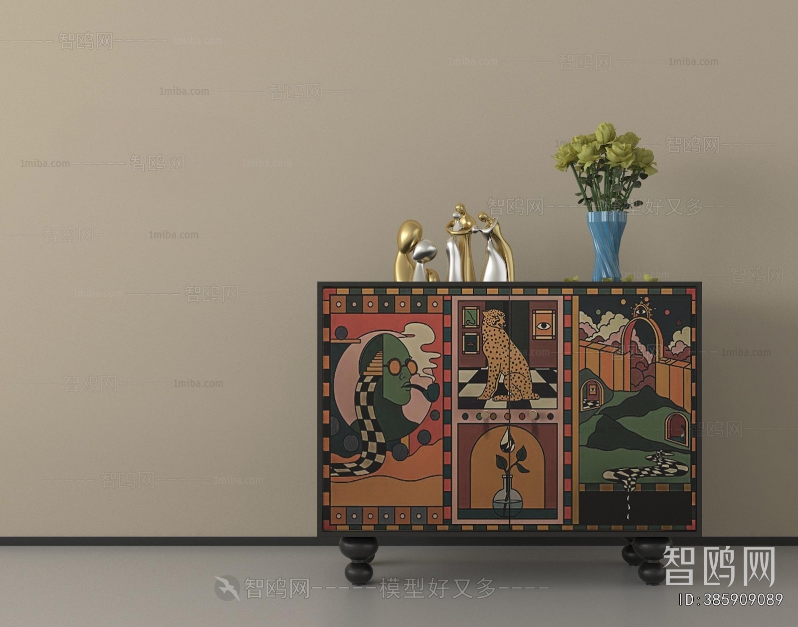 Modern Decorative Cabinet