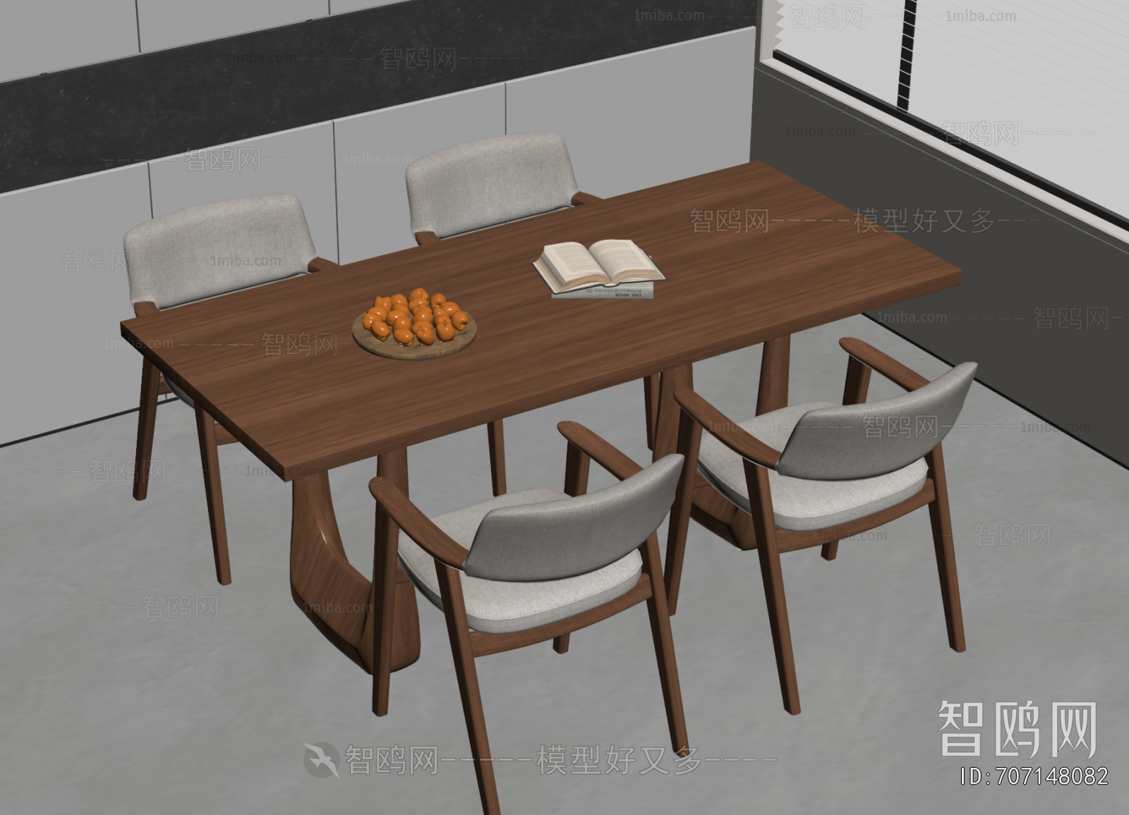 Nordic Style Dining Table And Chairs