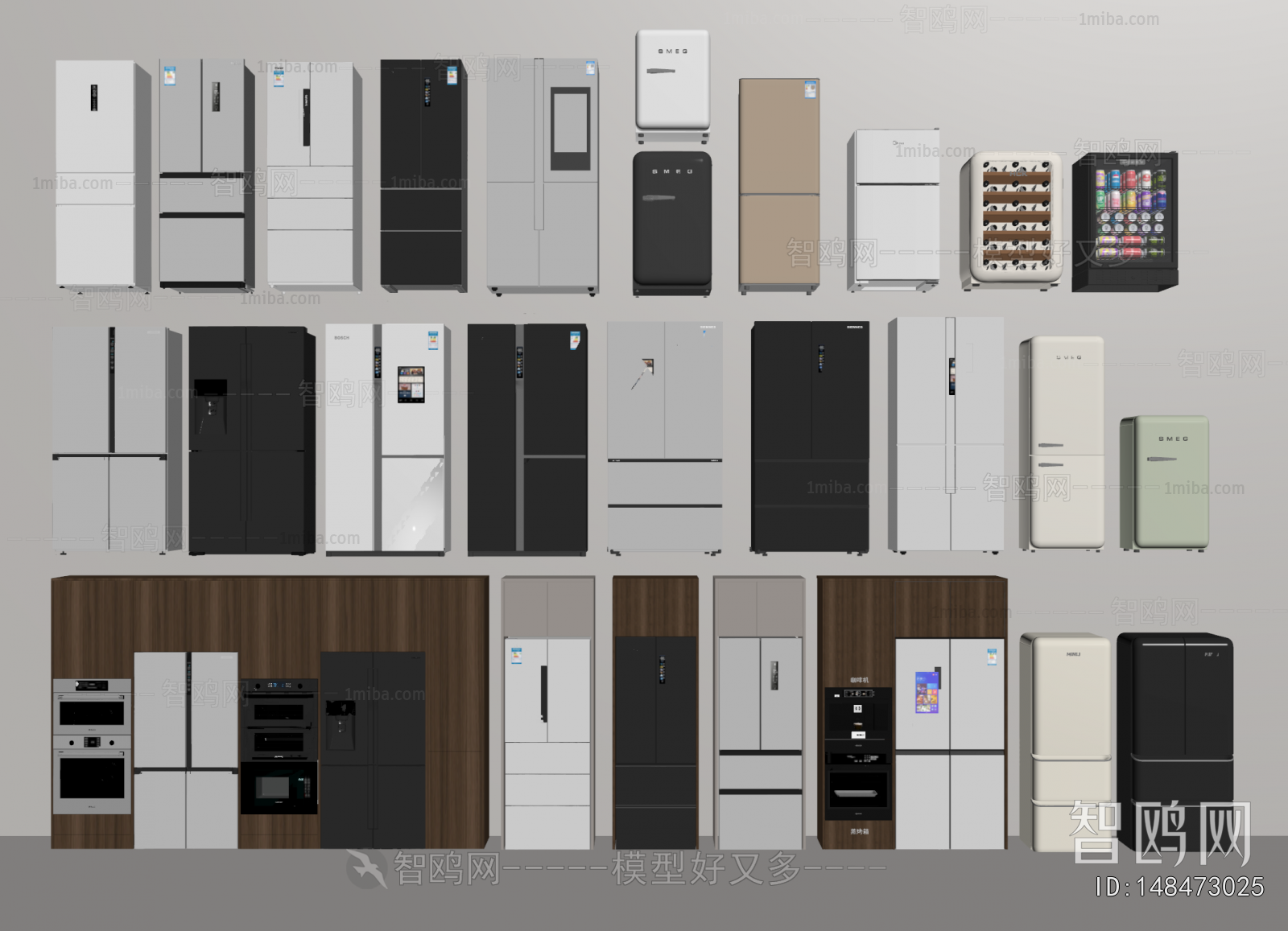 Modern Home Appliance Refrigerator