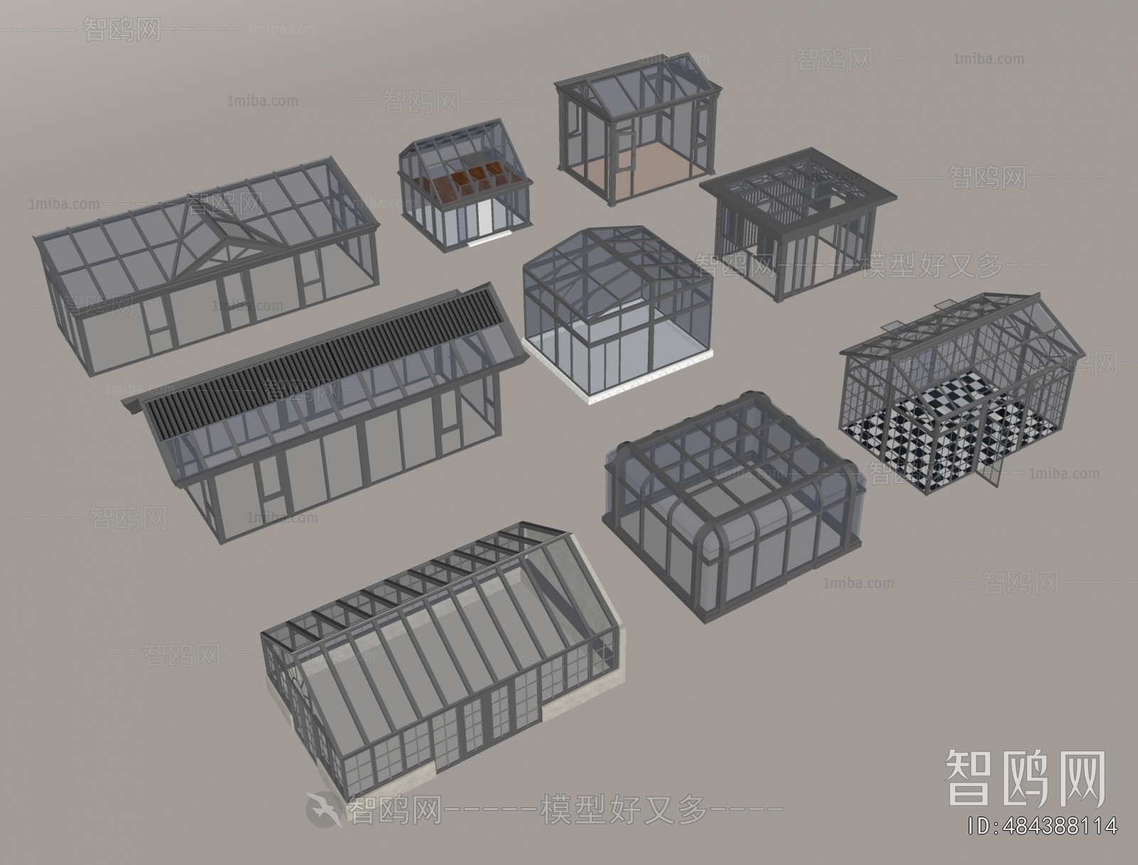 Modern Glass Sunshine Room