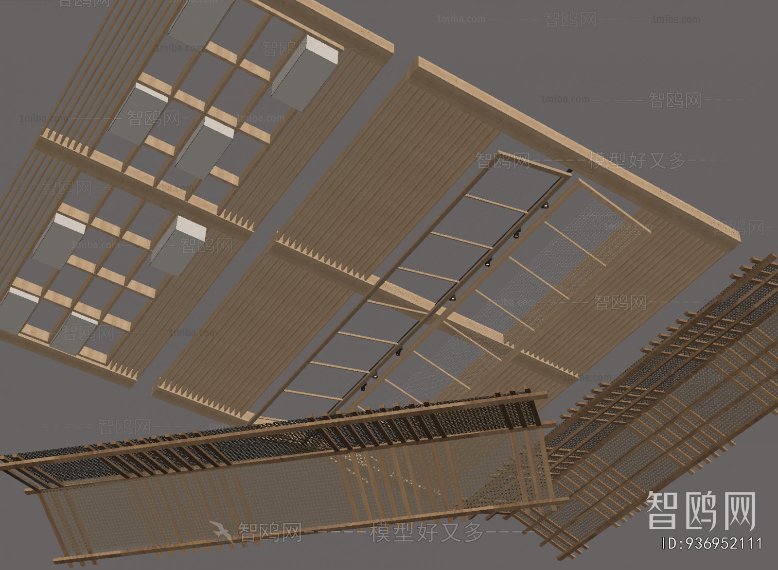 New Chinese Style Suspended Ceiling