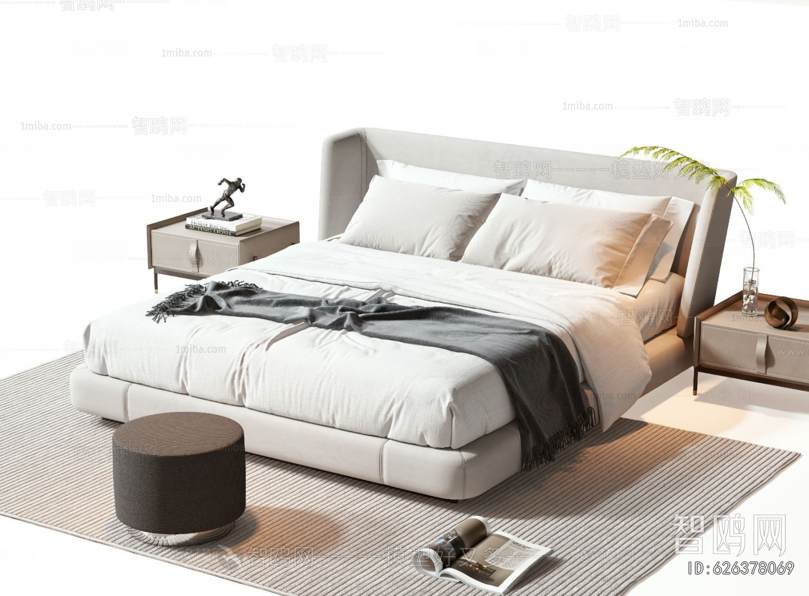 Modern Double Bed