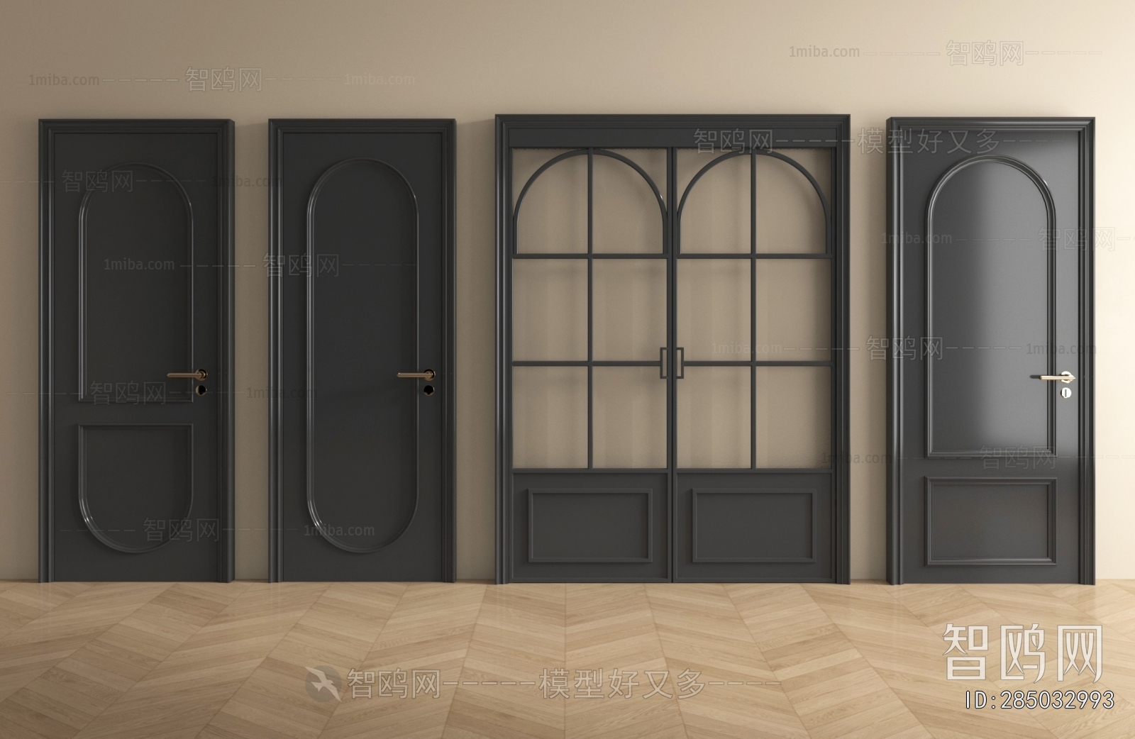 French Style Single Door