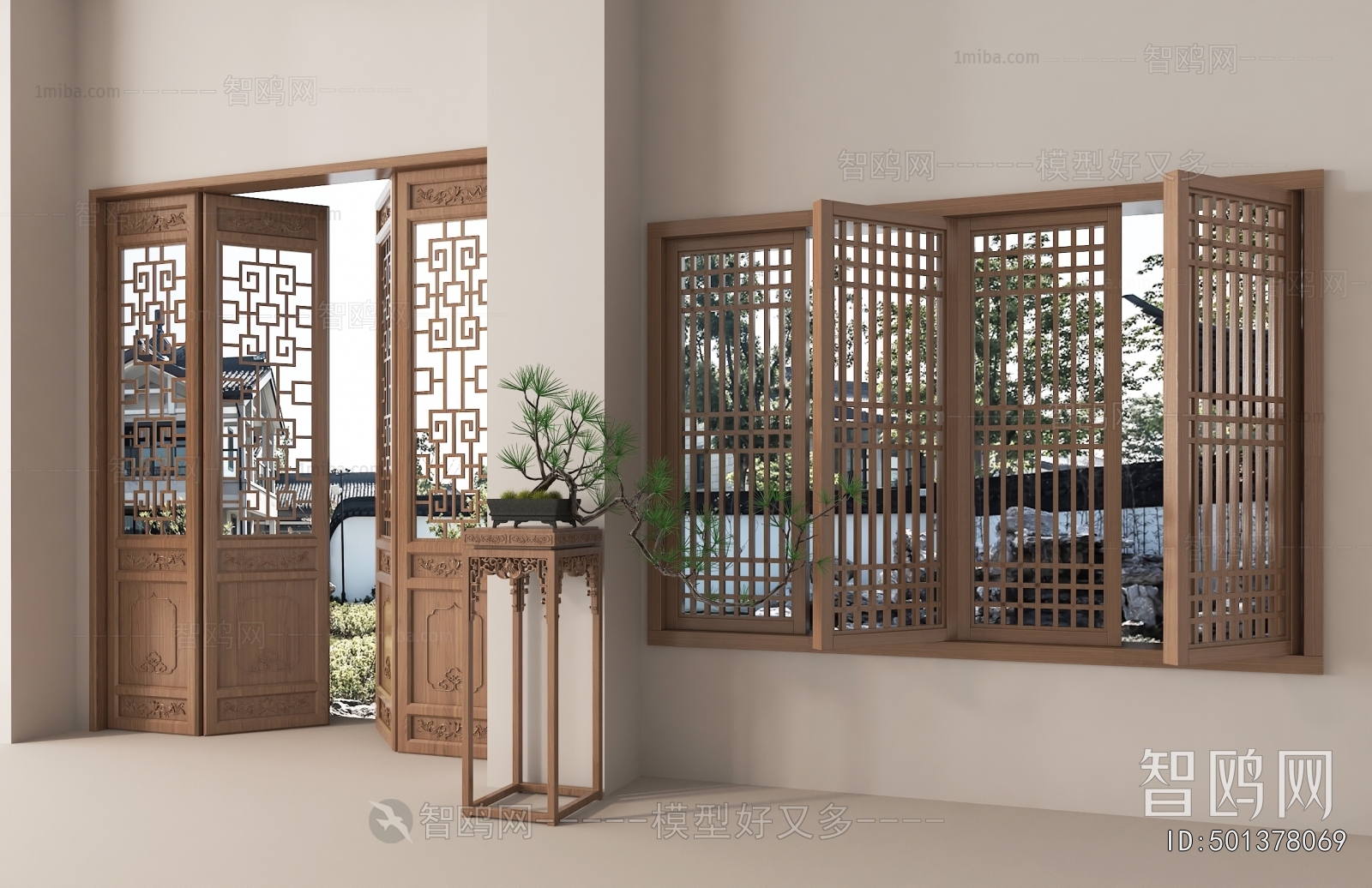 New Chinese Style Window
