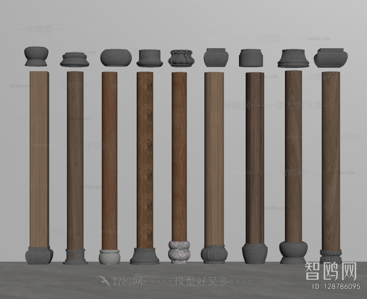 Chinese Style Column