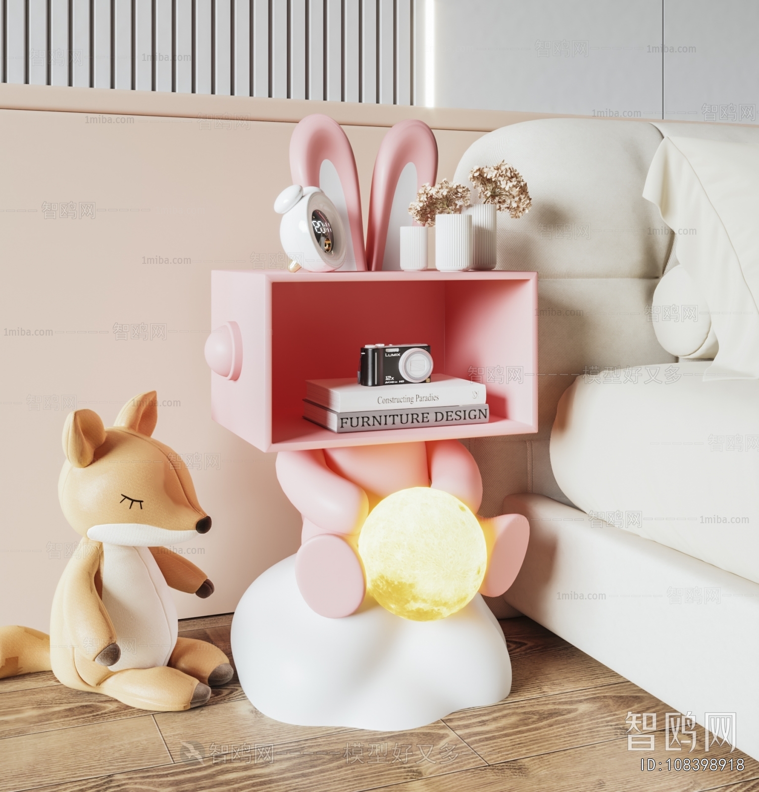 Modern Bedside Cupboard