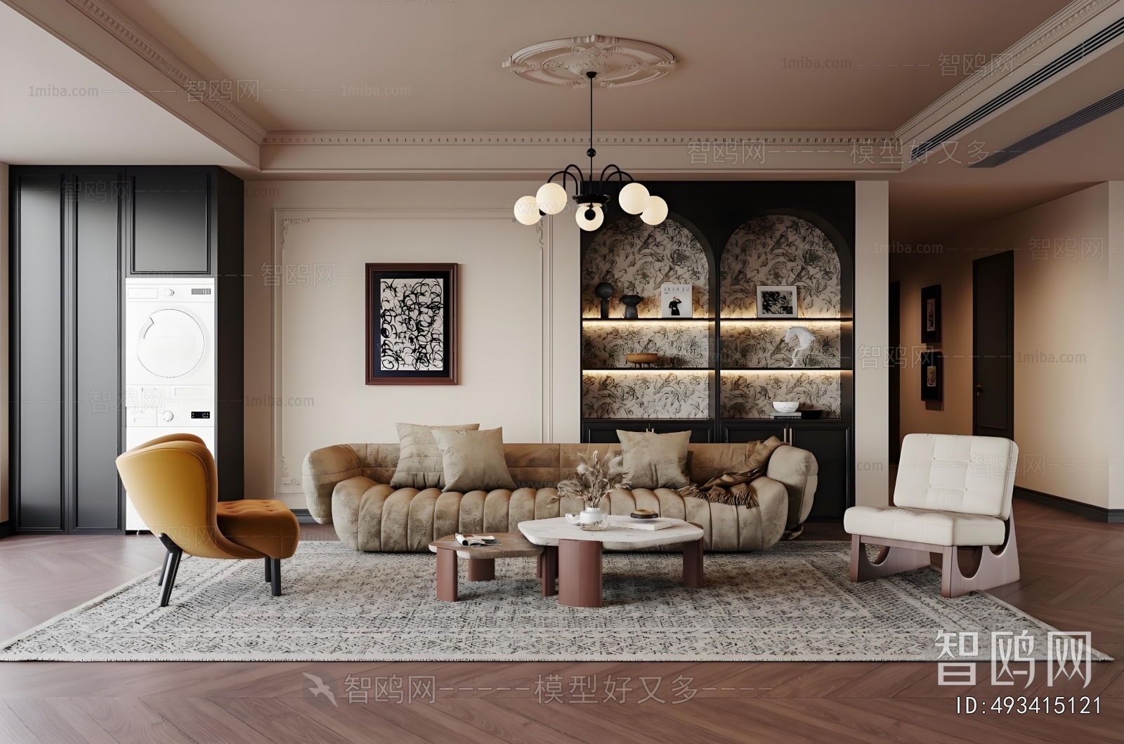 French Style A Living Room