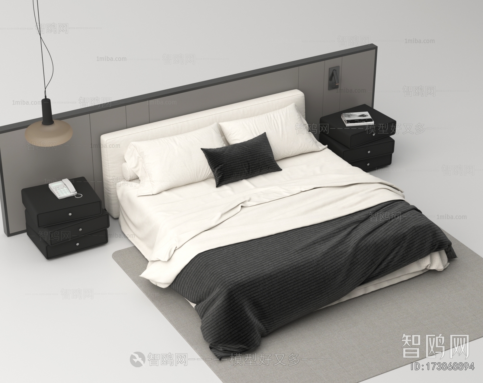 Modern Double Bed