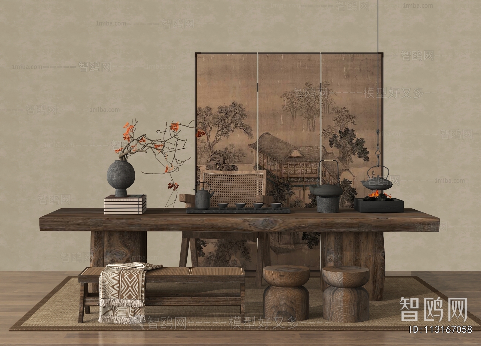 New Chinese Style Tea Tables And Chairs