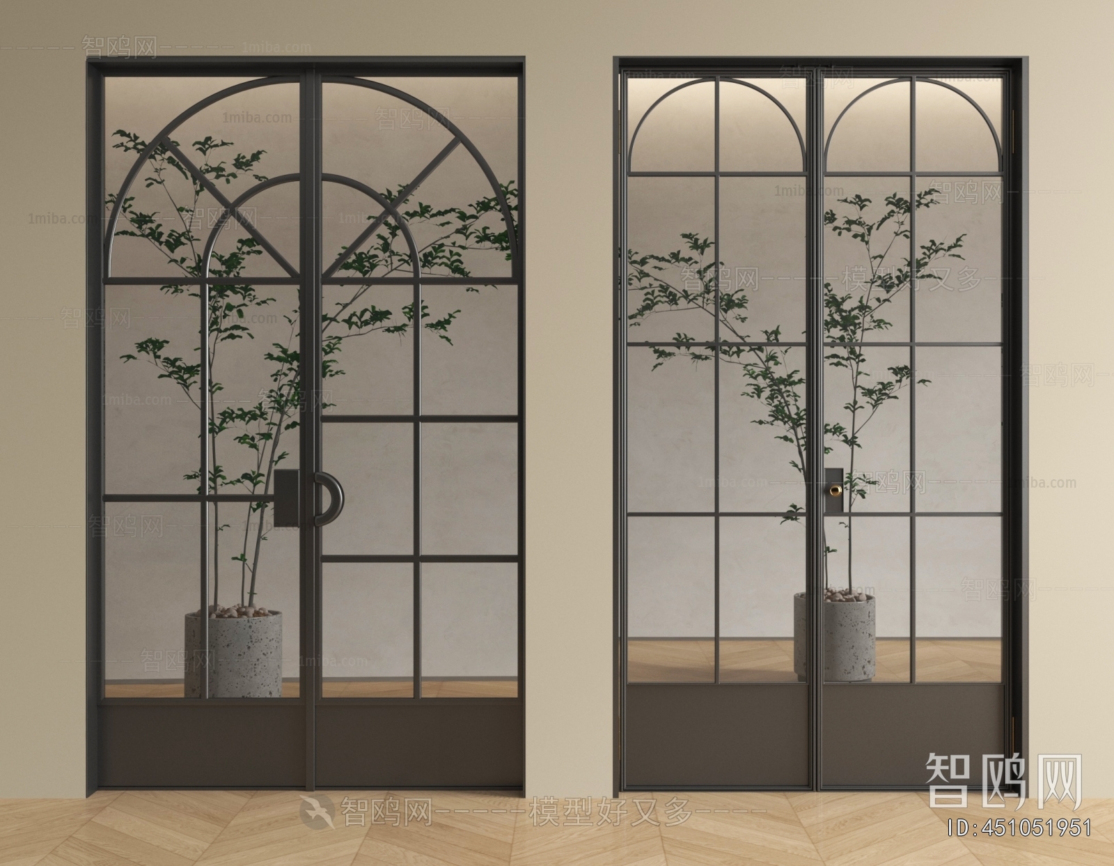 French Style Sliding Door