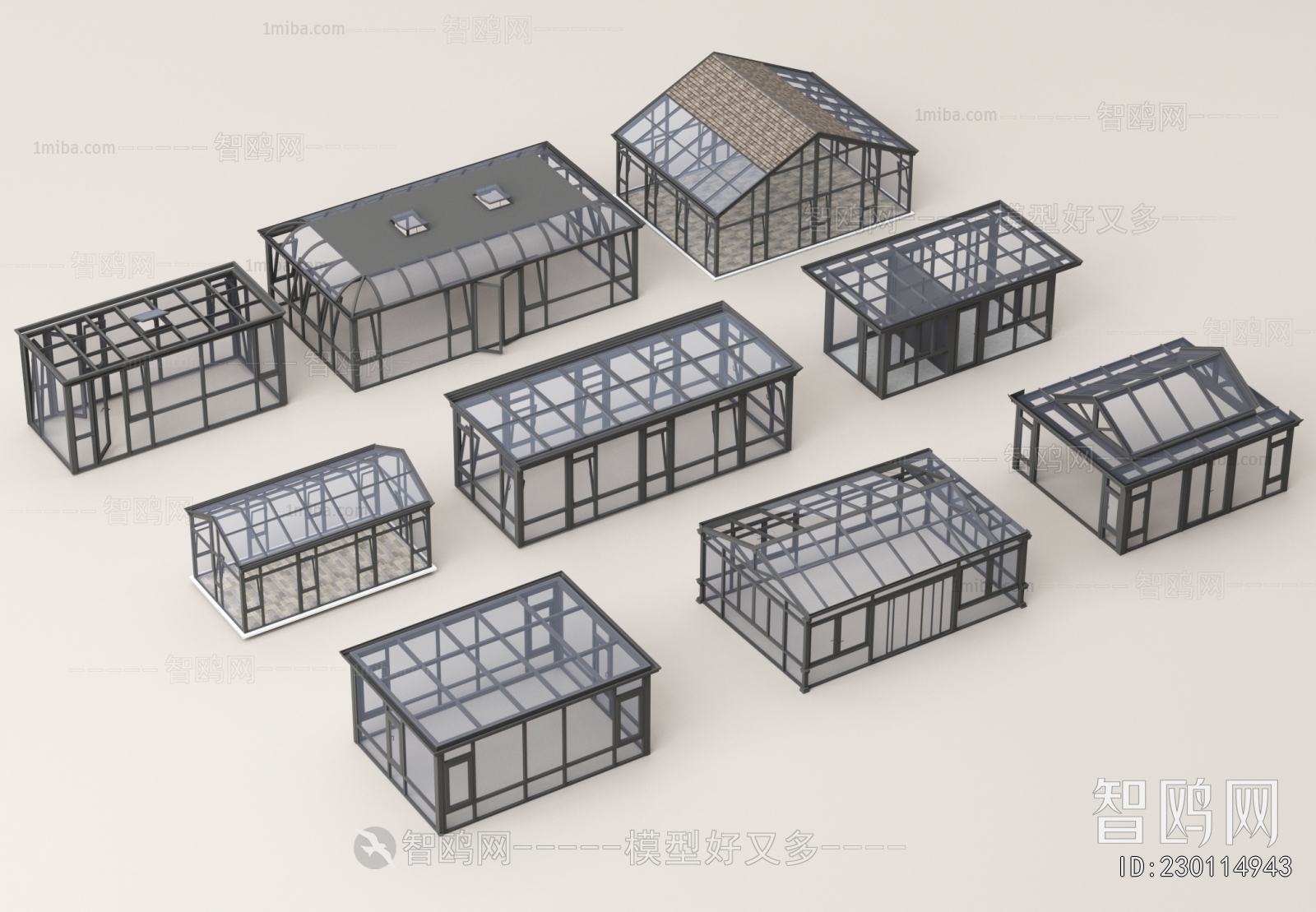 Modern Glass Sunshine Room