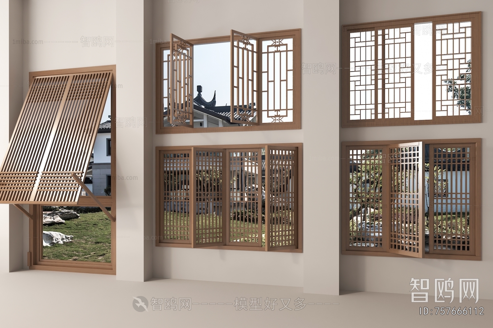 New Chinese Style Window