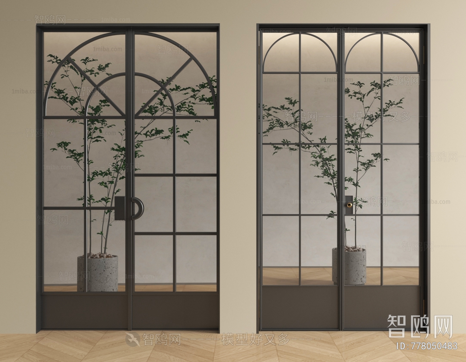 French Style Sliding Door