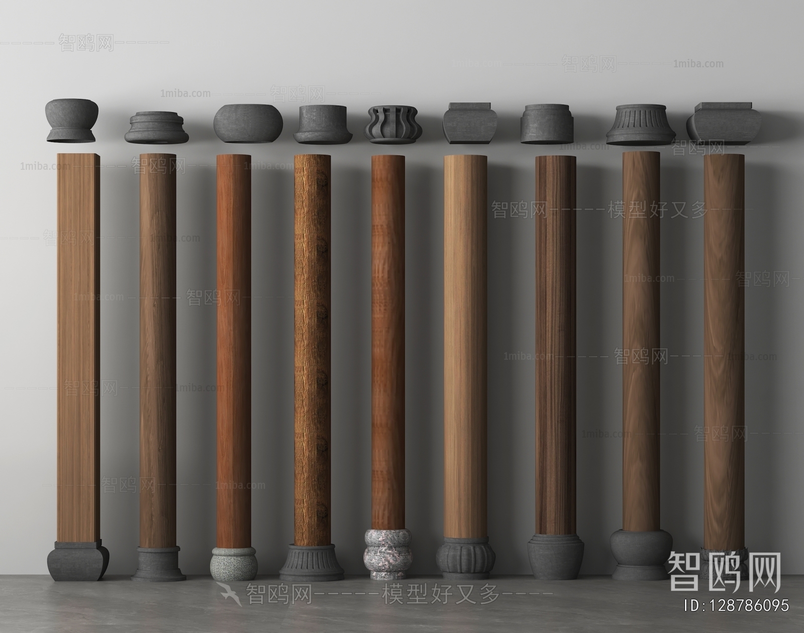 Chinese Style Column