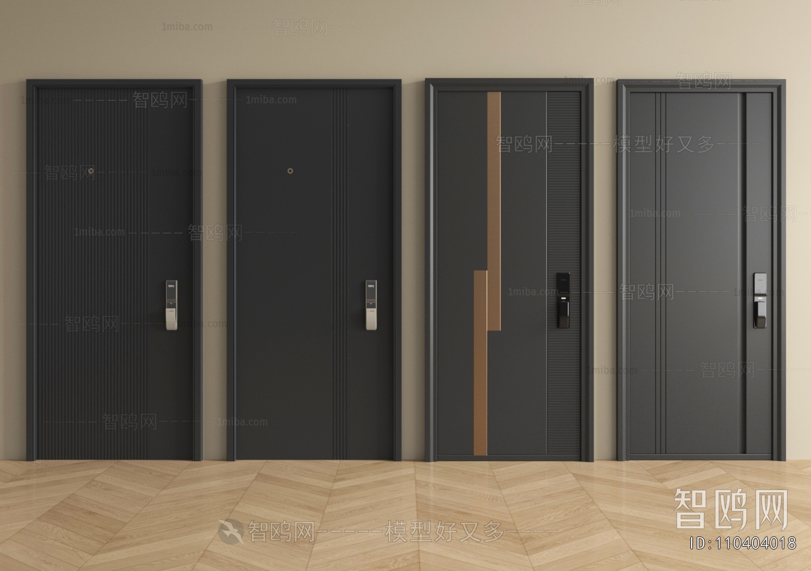 Modern Entrance Door