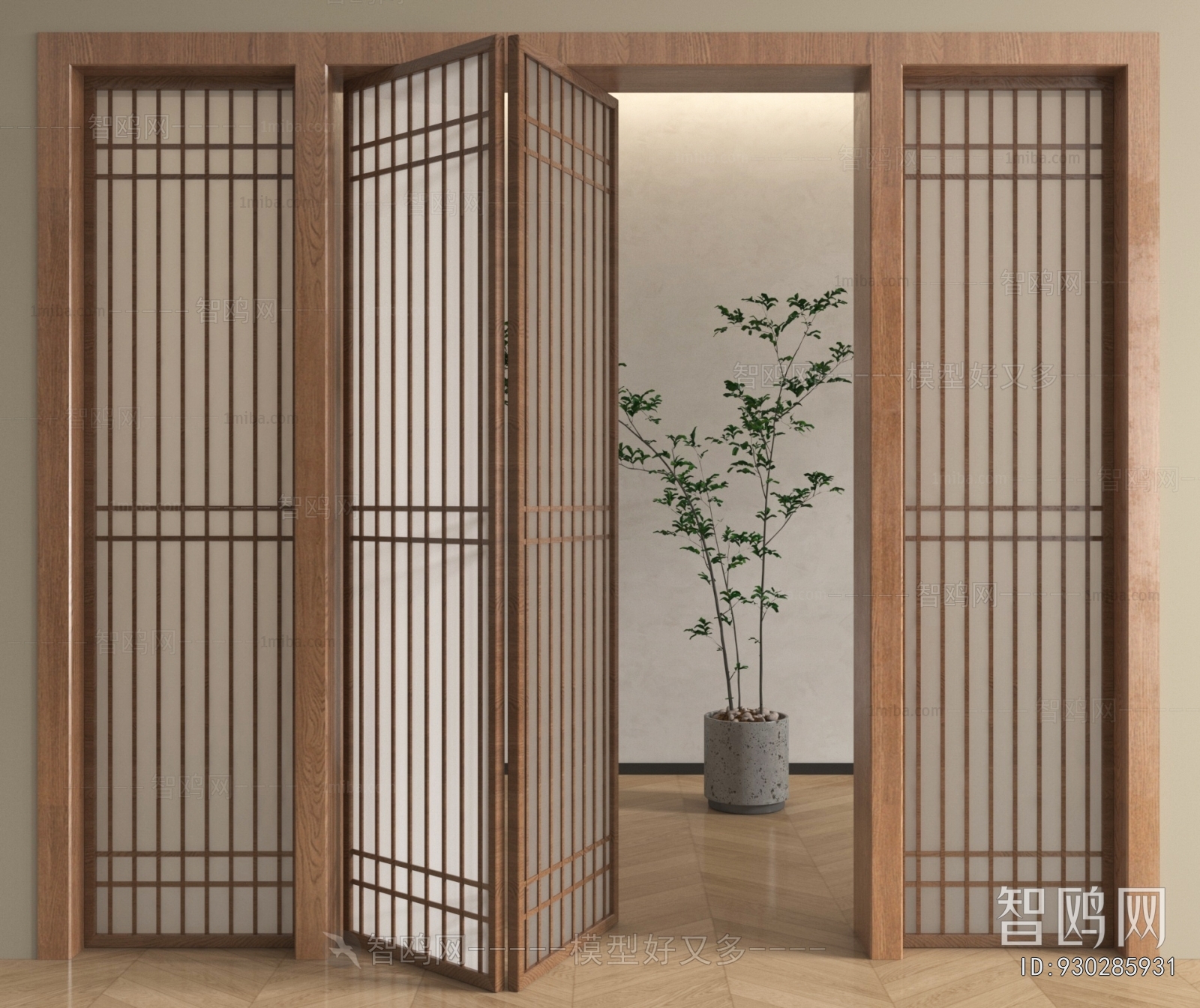 New Chinese Style Door