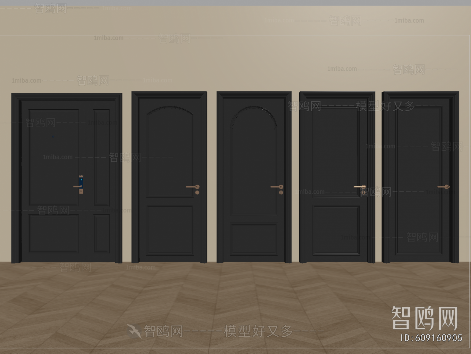 French Style Single Door