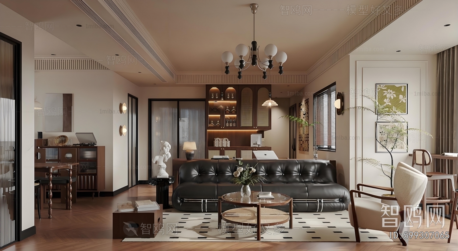 French Style A Living Room