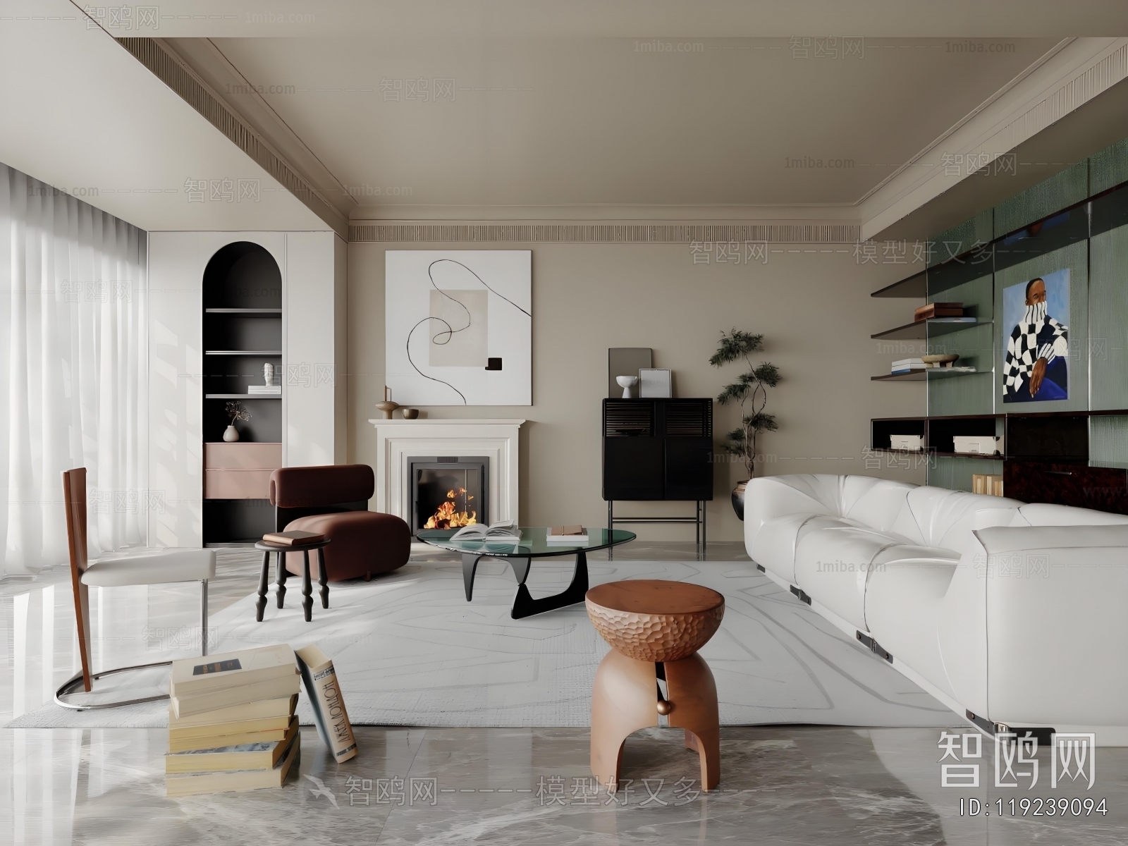 Modern A Living Room