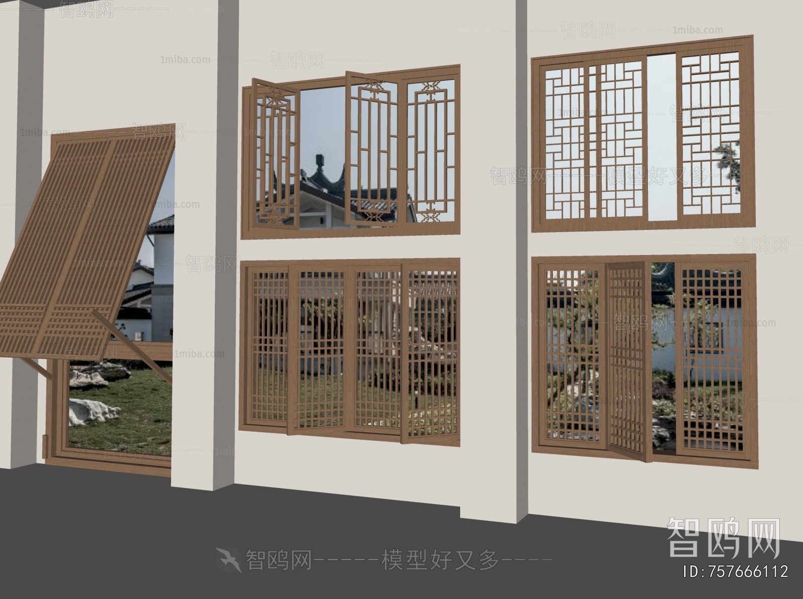 New Chinese Style Window