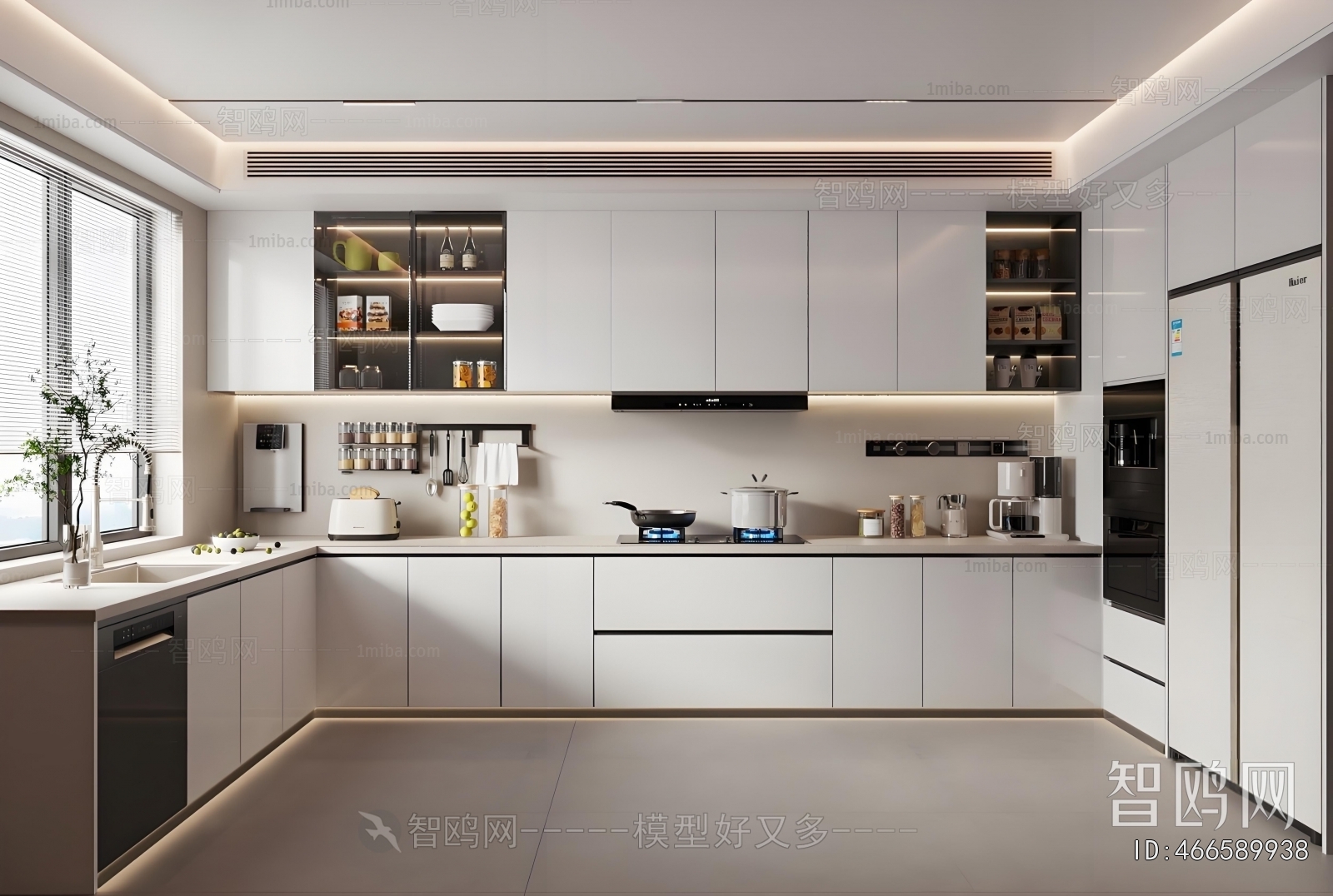 Modern The Kitchen