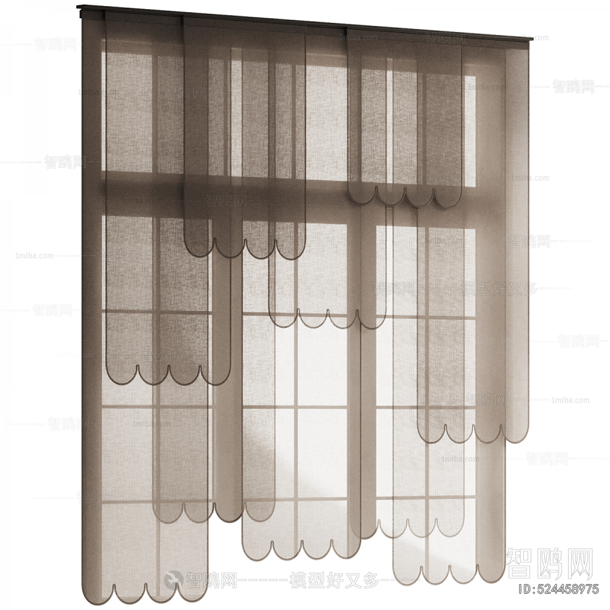 Modern Roman Curtain