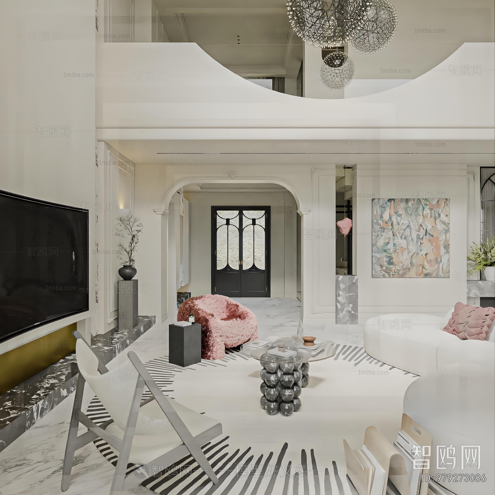 French Style A Living Room