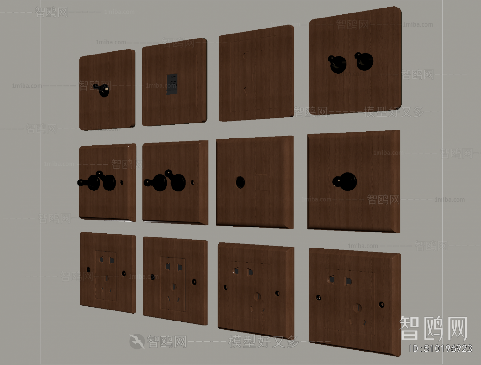 Modern Switch Socket Panel