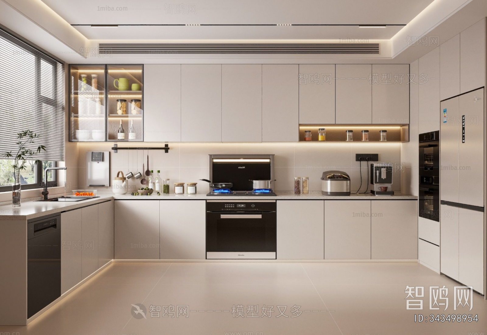 Modern The Kitchen
