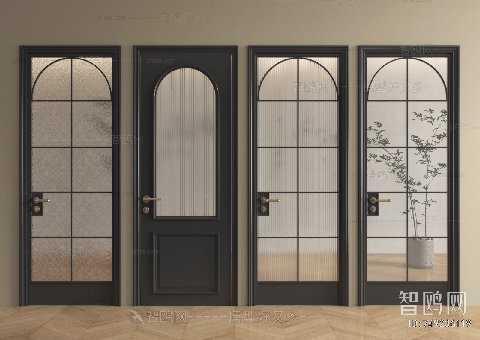 French Style Single Door