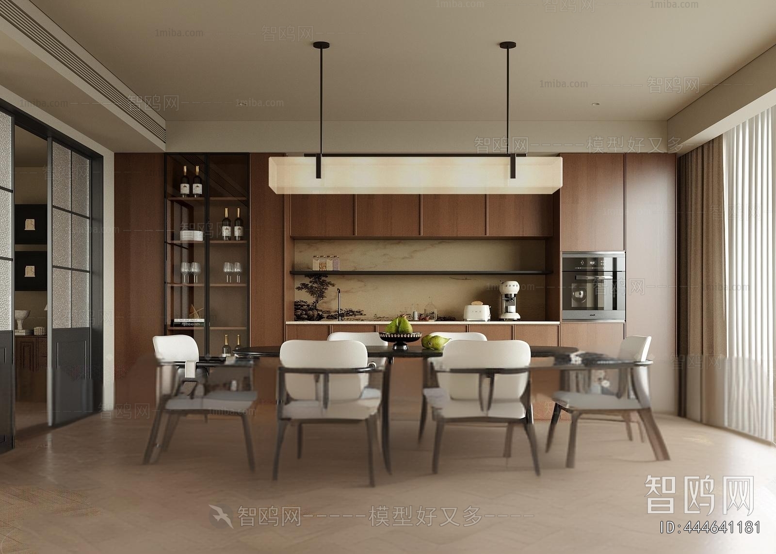 New Chinese Style Dining Room