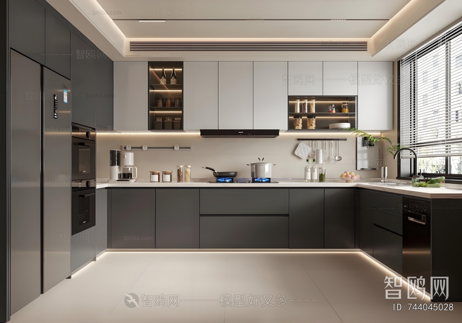 Modern The Kitchen