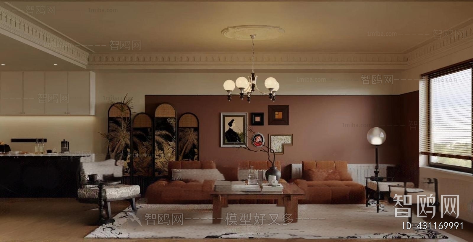 French Style A Living Room