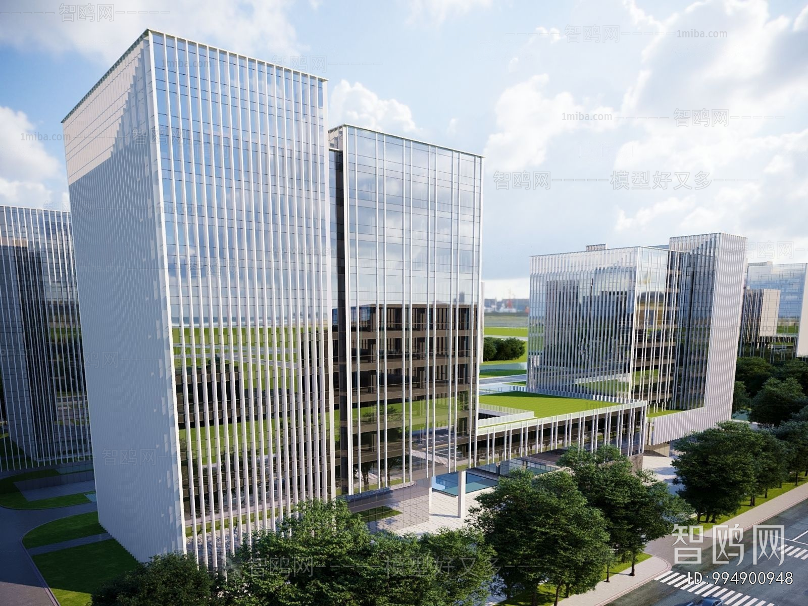 Modern Appearance Of Commercial Building