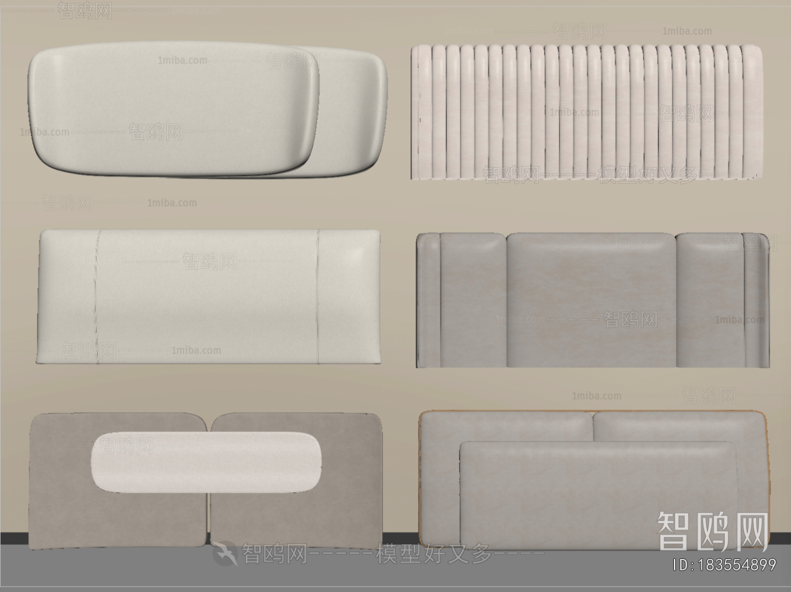 Modern Bedhead Back Rest