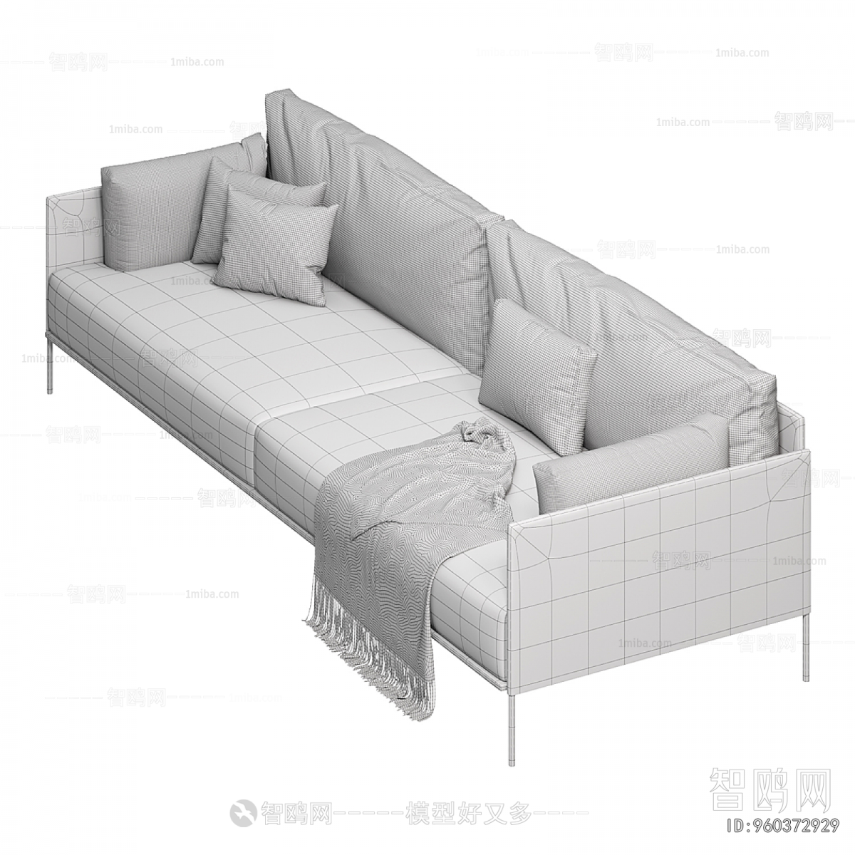 Modern Multi Person Sofa