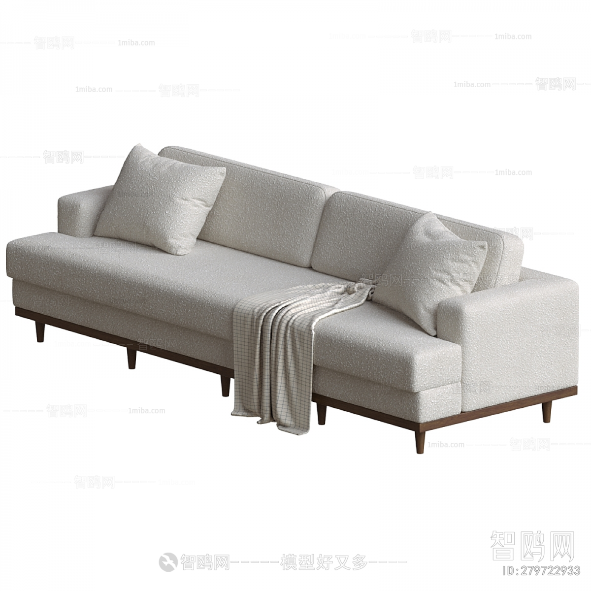 Modern Three-seat Sofa