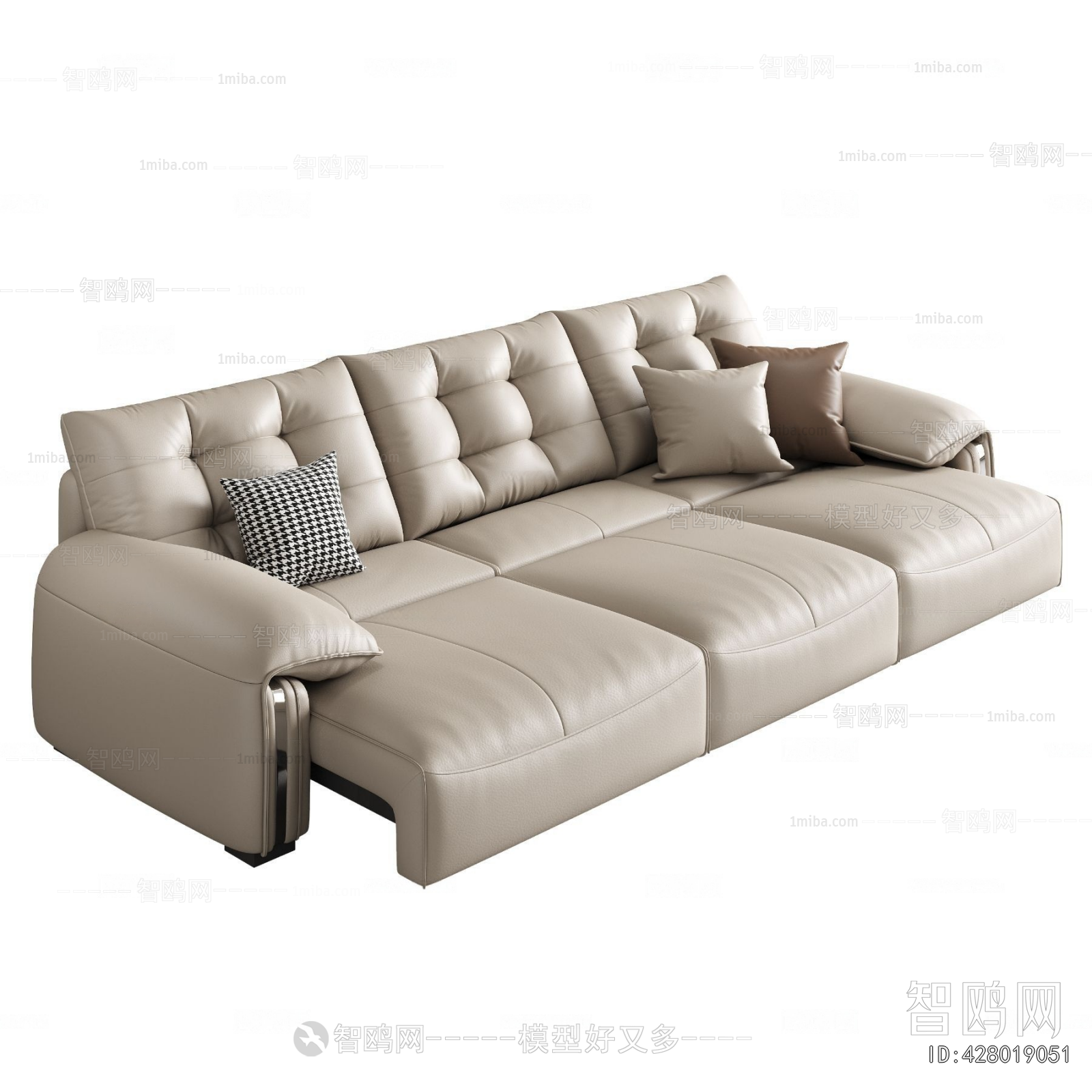 Modern Three-seat Sofa