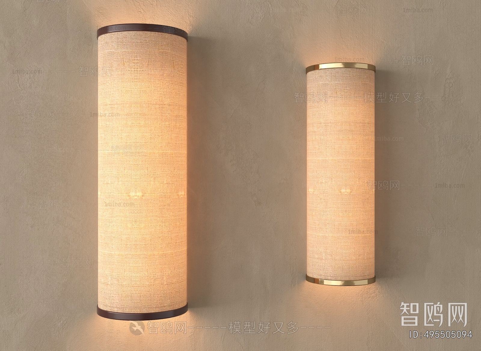 Wabi-sabi Style Wall Lamp