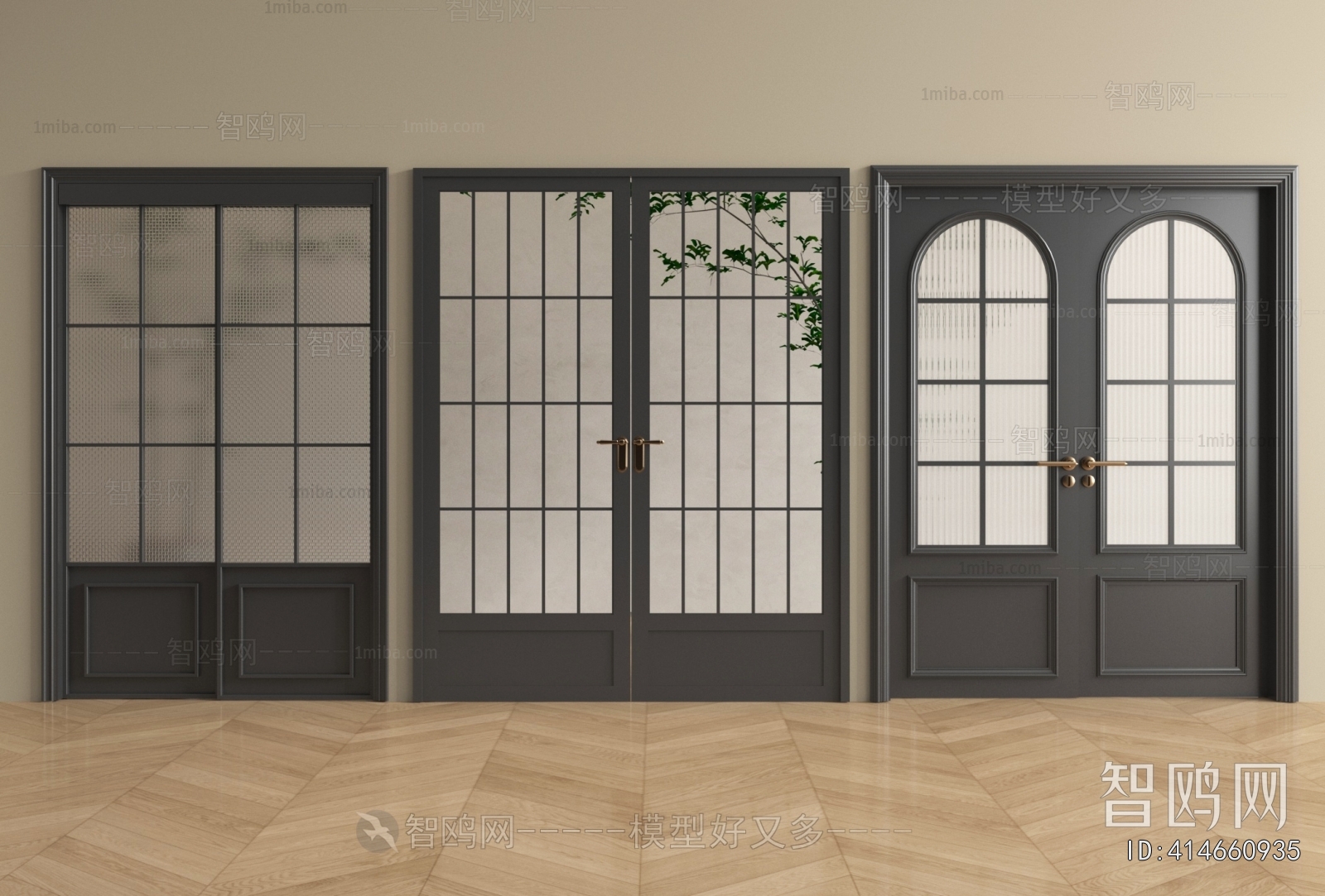 French Style Double Door